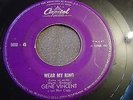 GENE VINCENT LOTTA LOVIN´ MEXICAN 45 SINGLE 7 ELVIS RARE WEAR MY RING