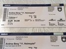 2 Andrea Berg Konzertkarten Open Air 2016