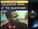 THELONIOUS MONK At The Blackhawk LP RIVERSIDE RLP 1171 US 1960 DG Billy Higgins