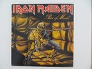 IRON MAIDEN PIECE OF MIND   SINGLE COVER    RARE ISRAELI PRESS LP