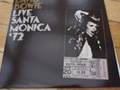 DAVID BOWIE LIVE SANTA MONICA '72 STUNNING RED DOUBLE VINYL