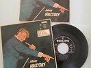 johnny hallyday espagne rare en cadeau pochette vide sans le carré blanc