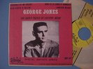 1959, GEORGE JONES COUNTRY EP, W/ CUSTOM SLEEVE {FILE COPY}, M/M COND, SEE INFO