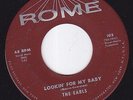 THE EARLS Lookin For My Baby  / Cross My Heart 45 rpm 7