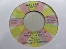 WALLACE BROTHERS Whatcha Feel pt 1 & 2 WALBRO 70s funk VG plays OK RARE