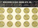 CANADA ORANGE LABELS NM 4 LP BOX SET ELVIS PRESLEY : WORLDWIDE 50 GOLD  : VOL 1