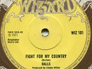BALLS Fight For My Country Wizard 45 Denny Laine Paul McCartney The Move BEATLES