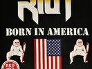 RIOT - BORN IN AMERICA, 2015 EU COLLECTOR'S EDITION RED vinyl LP, 067/200  NEW