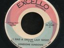 45bs-R&B -EXCELLO 2249-Lonesome Sundown
