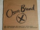 OSCAR BRAND X - LP RECORD - SR-42060 ROULETTE - EX/EX