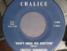 Black Gospel Soul 45 Christian Harmonizers Jesus Don't need no doctor