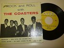 ROCK AND ROLL 45 RPM EP RECORD WITH COVER - THE COASTERS - ATCO EP 4501