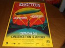LED ZEPPELIN.CELEBRATION DAY.LAUNCH NIGHT PROMO POSTER MINT