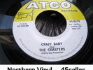 ? Coasters 'Crazy Baby' EX OLDIE Northern Soul 45 HEAR