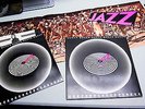 Queen LP Jazz orig w/Naked Poster,Tour Book & Sticker 6E166 Embossed Gatefold