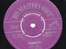 HEAR - STEVE GIBSON & RED CAPS - SILHOUETTES - UK HMV 1957  VERSION