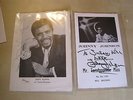 UK Motown 1970 Jimmy Ruffin autograph/signed photo + Johnny Johnson Signed