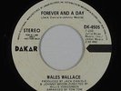 Crossover Soul 45 - Wales Wallace - Forever And A Day - Dakar - mp3 - promo