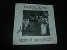BUZZCOCKS- SPIRAL SCRATCH SIGNED HOWARD DEVOTO 40 YEARS OF PUNK MINT PISTOLS