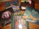 Styx 5x LP Album Vinyl Paradise Crystal Ball The Grand Illusion Cornerstone...