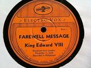 KING EDWARD VIII ABDICATION live BROADCAST Farewell Message78