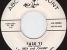 RICK and JOHNNY Page 77 ABC POPCORN NORTHERN SOUL Hear It