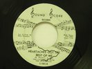 The Castaways 45 HEARTACHES GOT BEST OF ME+Downbeats / GOODBYE..AUTUMN LOVE   VG