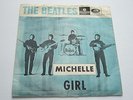 BEATLES - MICHELLE - 45 RARE 1966 NORWAY PICTURE SLEEVE - LISTEN