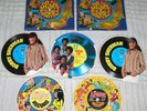 Michael Jackson Jackson 5 Archies Bobby Sherman 7 Cereal Box Cut Out Records VG