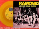 THE RAMONES Don't Come Close / Want You YELLOW VINYL - SIRE SRE 1031, 1978 - EX+