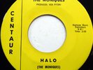The MONIQUES 45 Halo / Don't Throw Stones..CENTAUR lbl MINT- Doo WOP mg1074