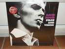 RARE DAVID BOWIE stage and vision LIVE U.K 1990 RED LIM & NUM 150 EX. LP SEALED