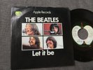 THE BEATLES ORIGINAL 1970 LET IT BE 45 & PICTURE SLEEVE - REALLY NICE APPLE LOW$