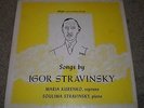 Songs By Igor Stravinsky Kurenko Picasso Cover VG++ Vinyl FAST SHIPPING