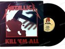 Metallica - Kill 'Em All FRA LP 1983 + Innerbag //1
