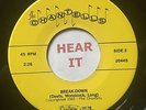 Rare Garage Frat 45 THE CHANTELLS Break-Down CENTURY CUSTOM Private EX+ Hear