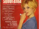 SONORAMA N° 23 BRIGITTE BARDOT, JEAN-CLAUDE PASCAL, FRANCK POURCEL 