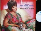 CONNIE FRANCIS 60s JAPAN PROMO LP sings the title songs from motion pictures
