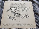 AC/DC Signed Flick of the Switch US First Pressing Atlantic LP Vinyl Record by 5