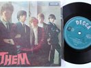 THEM Self Titled Original Oz only mono EP Unboxed Decca