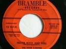 Rare 1957 Ohio Doo Wop BRAMBLE 3003 45 FOUR C-NOTES ORVITS Mister Rock And Roll