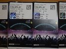 Coldplay Tickets x 4 Wembley Stadium 16th June - Face Value