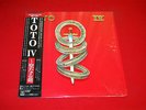 TOTO?LP?TOTO IV?w/Obi?in Shrink Wrap?+?Session List?japan?EX?