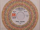 PHIL OCHS promo 45 A&M The World Began In Eden, My Life NM