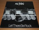 AC/DC Let There Be Rock Aussie Albert Productions Red Roo Label LP Vinyl Record
