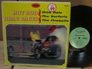 Dick Dale Surfaris Fireballs Hot Rod Drag Races ALMOR VG surf garage dragster