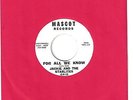 JACKIE & STARLITES  doo-wop 45  For All We Know / I Heard You - NM