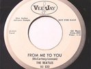 BEATLES - FROM ME TO YOU, B&W DJ VEE-JAY LBL,W/SLEEVE (120125660888)