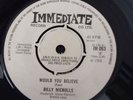 Immediate 063 Billy Nichols Would You Believe