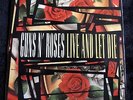 RARE GUNS N' ROSES LIVE AND LET DIE UK IMPORT VINYL 45RPM 